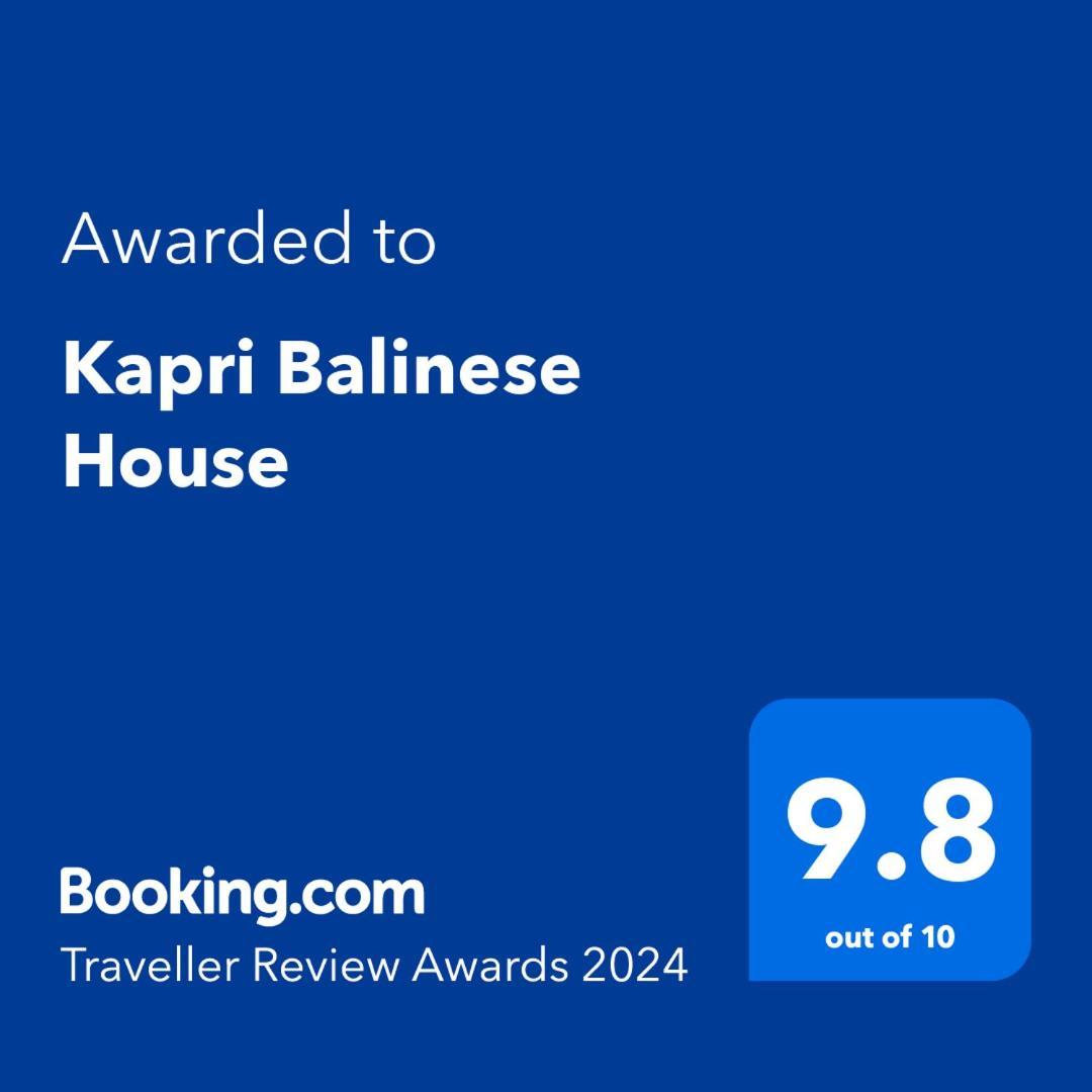 우붓 Kapri Balinese House 아파트 외부 사진